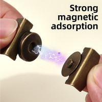 Kancing Magnetik Tanpa Jahit, Penjepit Logam Kuat, Kancing Jepret Tanpa Jahit untuk Tas Tangan, Dompet, Pakaian, Aksesoris DIY