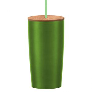 Hot Sales Customized Logo 20oz Double Wall Stainless Steel Vacuum <b>Flask</b> Tumbler Bamboo Lid Wholesale Promotion Insulated Thermos - Product Image 3