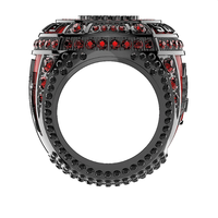 Bague personnalisable à l'effigie d'un crâne pour Halloween et Black Friday, bijou tendance pour les fêtes et les cadeaux, idéale pour le port quotidien.