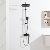 Colonne de douche GAPPO de luxe haute qualité avec robinet thermostatique haute pression et système de douche pluie pour baignoire