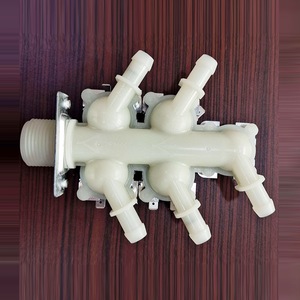 วาล์วน้ำเข้าห้าทาง 220V พลาสติกติดผนัง 0.1-15mpa อุปกรณ์เสริมอุตสาหกรรม - Product Image 1