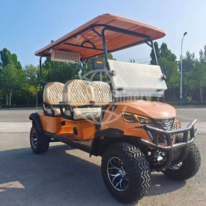 Voiturettes de golf à piles au lithium personnalisées en usine voiturette de golf électrique voiturette de golf touristique électrique pour les touristes - Product Image 1