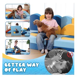 Modern Convertible Memory <b>Foam</b> Adjustable Pillow Back <b>Sofa</b> for Kids for Dining Bedroom or Living Room Use - Product Image 6