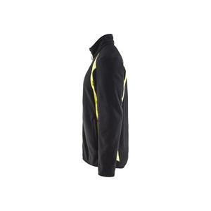 BLAKLADER - 4730251099334XL Veste polaire Noir/Jaune-EAN 7330509591598 VESTES DE TRAVAIL D'HIVER SOFTSHELL ET VESTES REMBOURRÉES - Product Image 5