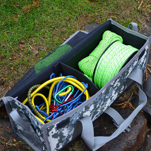 Bolsa de almacenamiento de herramientas de camuflaje plegable para exteriores, organizador portátil rectangular para herramientas y uso en exteriores - Product Image 2