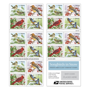 Sellos Postales de Estados Unidos con Diseño de Día Nevado, Libreta Postal de Estados Unidos, Sellos Postales Permanentes, Pegatinas de Sellos Postales al por Mayor <span class=keywords><strong>para</strong></span> Regalos y Recuerdos - Product Image 4