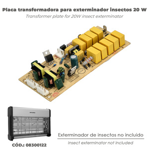 Scheda Trasformatore di Ricambio per Dispositivo Anti-Insetti da 20W - Product Image 5