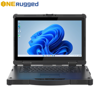 Computadora Portátil Industrial Resistente Emdoor de 15.6 Pulgadas, PC con Intel I5/i7, Windows 10/11, NFC, 700 Nits, con Puerto Serial