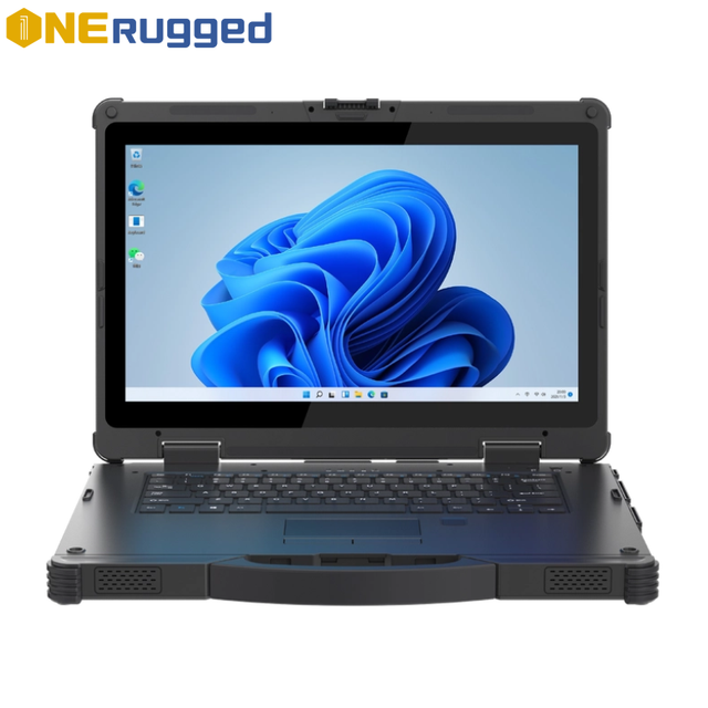 Emdoor Portable 15.6-Inch Industrial Rugged Laptop Notebook Computer PC 5G Intel I5/i7 Win10/11 NFC 700 Nits with Serial Port