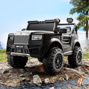 Autos Eléctricos Grandes de 12V para Niños, de Plástico, con Luces de <span class=keywords><strong>Policía</strong></span>, Puertas Dobles Abatibles, Control por Aplicación, Modelo Unisex M29 - Product Image 4