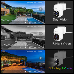 Neuer SriHome CCTV 2MP FHD Monitor Home Drahtloses Überwachungs kamerasystem 4CH NVR Kit Unterstützung Zwei-Wege-Audio - Product Image 5