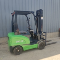 Chariot élévateur électrique YCMG de haute qualité avec batterie au plomb, petit modèle 1 à 1,5 tonne