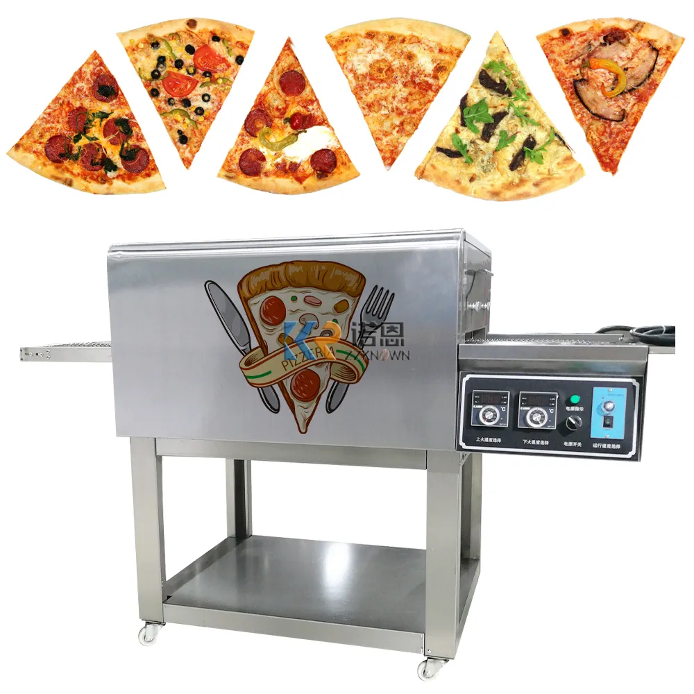 التجاري الناقل الزاحف البيتزا فرن المهنية المطبخ الطبخ معدات فرن إلكتروني سلسلة البيتزا مخبز موقد للبيع