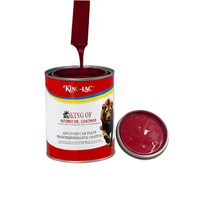 Revêtement de finition automobile YWJK B17 2K Rouge pêche Haute brillance Laque de réparation durable pour <span class=keywords><strong>carrosserie</strong></span> automobile - Product Image 1