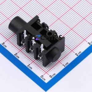 PJ-611F Audio Connector (Headphone) Through hole Component (THT) Connector - Product Image 2