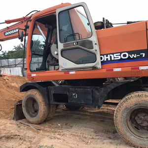 Excavatrice multifonctionnelle sur chenilles originale de la Corée DOOSAN DH150-7 Hyundai à haut rendement en bon état d'occasion en vente - Product Image 1