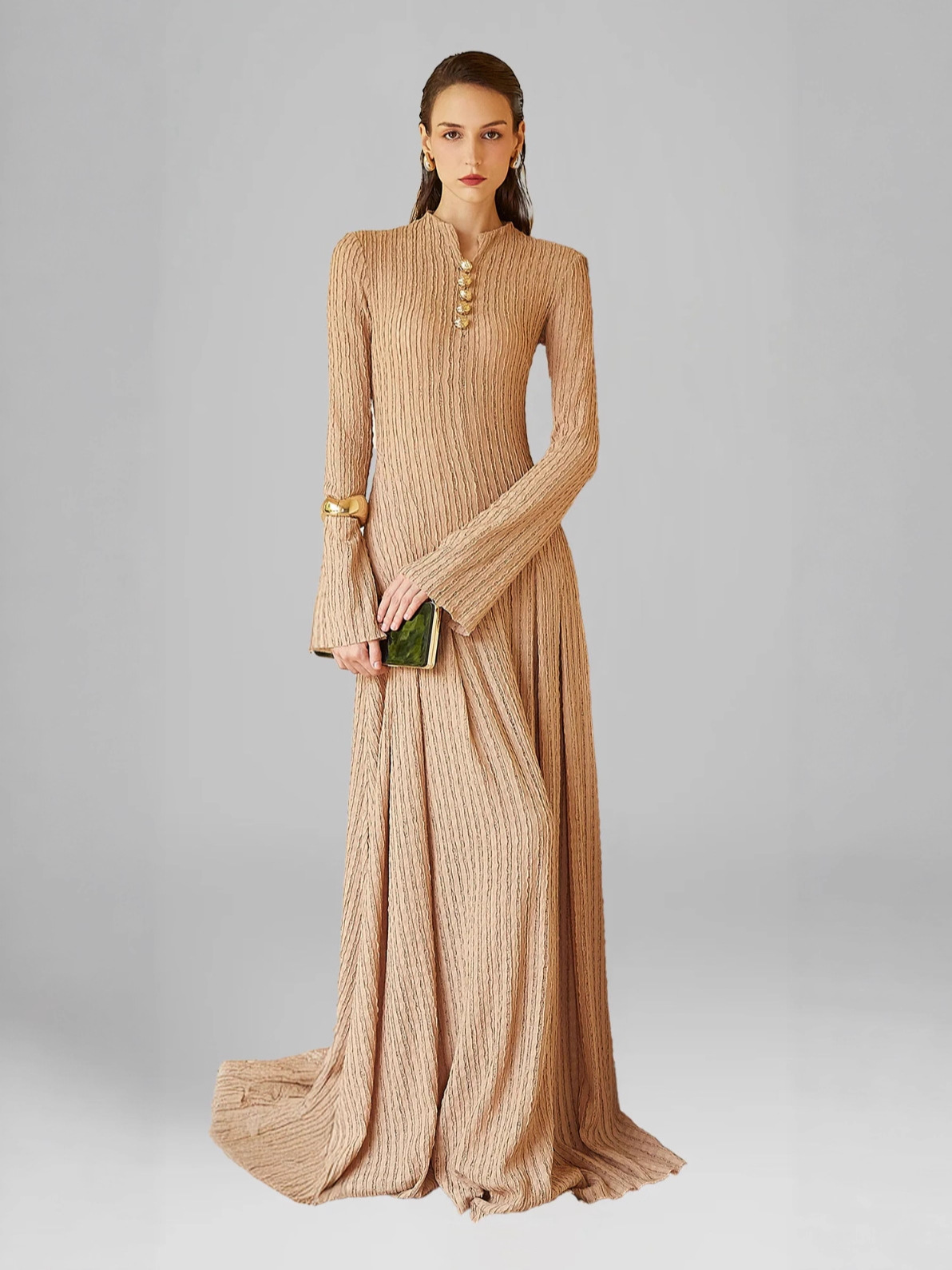 Holiday Maxi Dresses - Winter Long Sleeve Styles