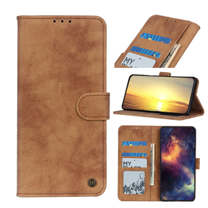 Étui portefeuille en cuir PU premium pour Samsung Galaxy <span class=keywords><strong>M33</strong></span> <span class=keywords><strong>5G</strong></span> avec fonction support, 4 emplacements pour cartes et rangement pour billets - Product Image 1
