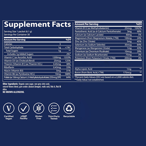<span class=keywords><strong>Suplemento</strong></span> Dietético de Bayas con Energía OEM/ODM, 1200mg de Vitamina C, Electrolitos, Multivitaminas, Minerales, Inmunidad e Hidratación - Product Image 3