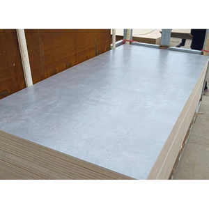 4x8 <span class=keywords><strong>contreplaqué</strong></span> stratifié de mélamine grise haute brillance 18mm 12mm 15mm <span class=keywords><strong>contreplaqué</strong></span> de feuille de bois dur <span class=keywords><strong>contreplaqué</strong></span> de mélamine pour la cuisine - Product Image 1