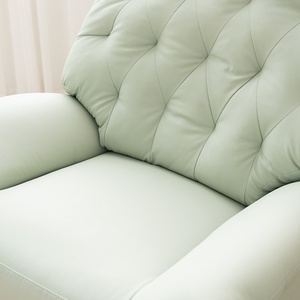 Chaise à bascule moderne en MDF personnalisable pour petits espaces multifonctionnelle pour chambre à coucher salon ongles beauté théâtre appartement - Product Image 3