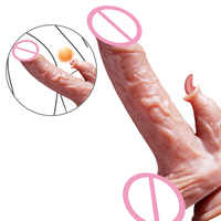 LIBO - Vibrador Dildo Más Vendido, Vibrador Grande, Molde de Silicona para Dildo, Juguete Sexual, Caja de Dildos, Vibradores, Juguete Sexual para Adultos, Caja para Mujer