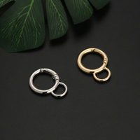 En gros : Porte-clés en forme de cœur, Anneau à ressort, Anneau ouvert, Anneau métallique en forme de 8, Boucle à ressort, Boucle de sac en alliage de zinc, Accessoires