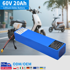 Batería de Iones de Litio Personalizada para Bicicleta Eléctrica/Motocicleta/Scooter Eléctrico de 60V 20AH 30AH 50AH 60AH 100AH 150AH 200AH, Paquete OEM de 36V 60V 72V - Product Image 1