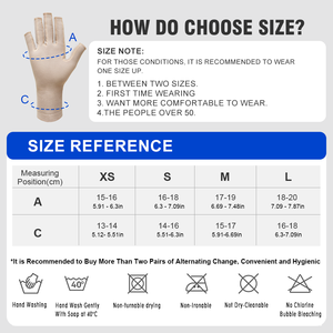 Gant de compression médical pour poignet, en nylon et élasthanne, respirant, antibactérien, écologique, séchage rapide, grande taille, pour lymphœdème - Product Image 3