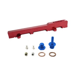 Piezas de coche de carreras de alto rendimiento, kit de riel de combustible de aluminio para motor de alto flujo para <span class=keywords><strong>Honda</strong></span> Acura RSX <span class=keywords><strong>Integra</strong></span> DC5 Tipo <span class=keywords><strong>R</strong></span> <span class=keywords><strong>K20</strong></span> - Product Image 1