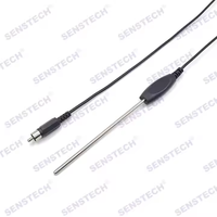 Modul Sensor kelembaban suhu PT1000 RS485 Sensor dapat diganti NTC PT100 SHT20 SHT31 DS18B20