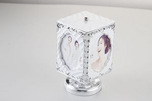 Boîte à musique rotative créative cadre <span class=keywords><strong>photo</strong></span> 5 pouces combinaison <span class=keywords><strong>dessin</strong></span> animé ensemble mariage cadre <span class=keywords><strong>photo</strong></span> en plastique - Product Image 3