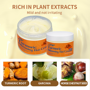 Crème Amincissante au Curcuma Marque Privée OEM ODM Personnalisée Raffermissante et Sculptante pour le Corps Soin Nourrissant - Product Image 4