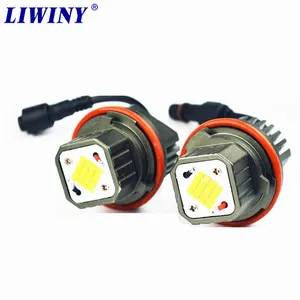 Liwiny 12v 160w Car Halo Rings E60 E90 E92 Lci E39 Led Angel Eye Light For Bm W E39 H8 Led Auto Light Eyes Angel