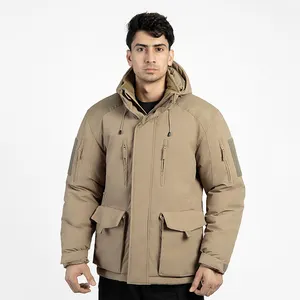 S-3XL nuovo prodotto cappotto invernale uomo Cardigan in cotone di media lunghezza Casual giacca con cerniera larga in pile per uomo