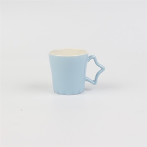 ถ้วยกาแฟเซรามิกหูหิ้วดาวขนาด360มล. ของขวัญสำหรับผู้หญิงทันสมัยถ้วยกาแฟลายดวงดาวและดวงจันทร์ตามสั่ง - Product Image 3