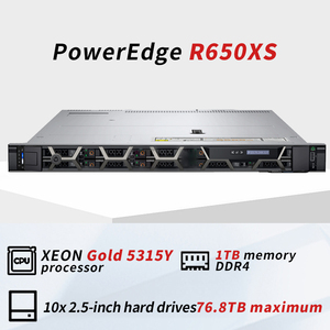 PowerEdge เซิร์ฟเวอร์แร็ค1U R650XS มีในสต็อกสามารถปรับแต่งได้ประสิทธิภาพสูง Ai Cloud GPU เซิร์ฟเวอร์ศูนย์ข้อมูล virtualization - Product Image 3