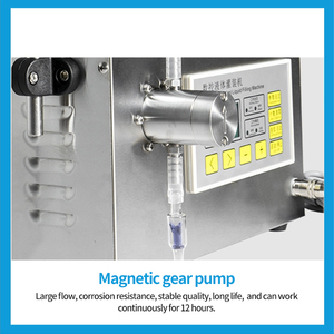 Machine de distribution de liquides semi-automatique G25A-1W avec pompe magnétique, dosage quantitatif par pesage pour huile, savon liquide, lait, aliments, bouteilles métalliques - Product Image 4