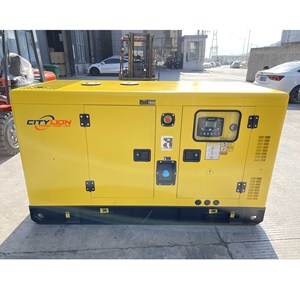 Générateur triphasé silencieux avec une puissance de 12 kW à 40 kW, cadre ouvert, démarrage à distance, fréquence 60 Hz, options 240 V et 480 V, GFS-I28 15 kVA 20 kVA - Product Image 2