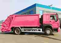 Camion à ordures de compacteur de Howo16cbm ou camion de lavage de nettoyage de poubelle de poubelle pour des ventes