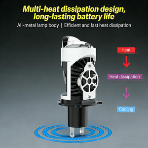 <span class=keywords><strong>RYD</strong></span> P40 H4 Hi/Lo Doble Filamento HB2 PX43t 9003 Proyector de Lente Doble LED Azul para Coche Amarok 12V CSP con 28W 4000 Lúmenes - Product Image 1