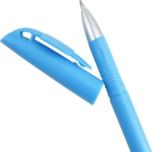 Wholesale Spray Multi-color Plastic Gel <b>Pen</b> With <b>Refill</b> Ink 0.5MM Black or Blue Printed Custom Logo for Stationery - Product Image 3
