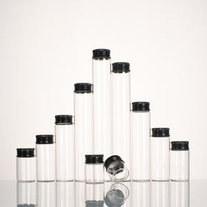 Contenitore in Vetro Borosilicato Ru <span class=keywords><strong>Sta</strong></span>, Bottiglia di Alta Qualità per Conservazione, 30mm 12ml-110ml con Coperchio in Alluminio - Product Image 6