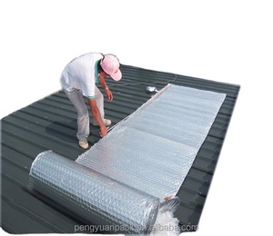 Pengyuan <span class=keywords><strong>Kit</strong></span> d'<span class=keywords><strong>isolation</strong></span> thermique en feuille à bulles Installation facile Panneaux prédécoupés pour blocs de mur/plafond 97% Feuille de chaleur rayonnante - Product Image 3