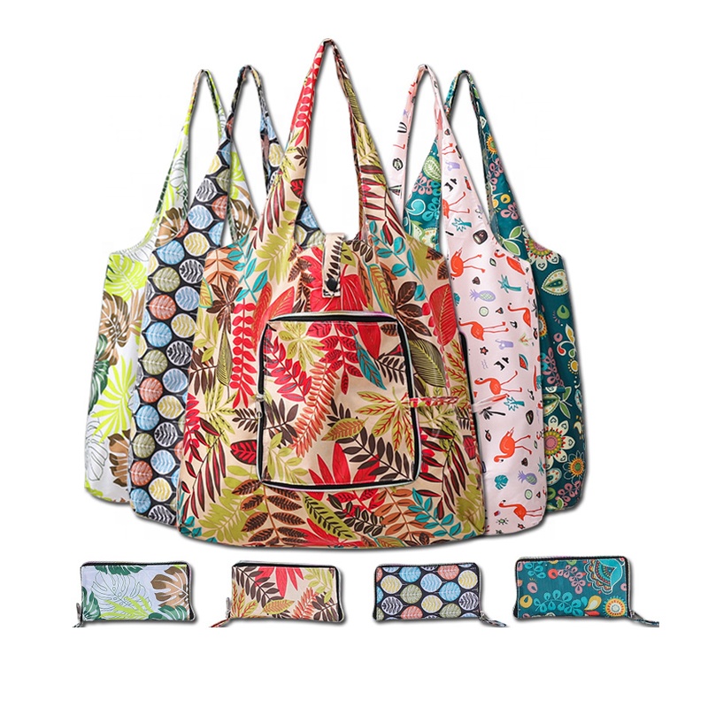 2022, экологически чистые, перерабатываемые, модные, многоразовые сумки для покупок для продуктов, сверхпрочная складная сумка для покупок из полиэстера с молнией