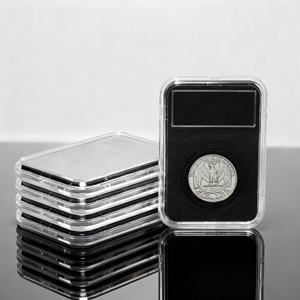 Boîte de rangement pour pièces de monnaie réglable et détachable, 10 tailles, avec doublure en mousse EVA, fermeture à pression par ultrasons, écologique et portable - Product Image 1