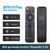 BPR1S artı BT uzaktan kumanda BLE5.0 hava uzaktan fare ir öğrenme jiroskop ses 2.4G aktif uzaktan kumanda tv kutusu t9 hk1