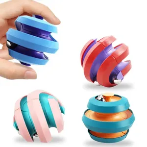 4 вращающиеся бусы вращающийся шарик, вращающийся шарик, кубик, гироскоп, игрушки, орбита, бусы, Спиннер, игрушки