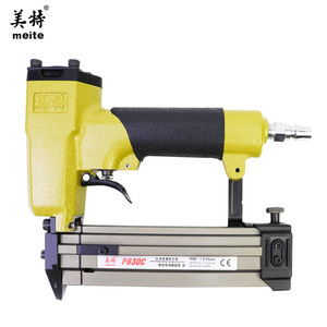 Meite P630C Pneumatic Nail Gun 10-30mm Aluminum Alloy Corded Woodworking <b>Tool</b> - Product Image 1
