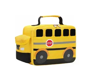 Bolsa de almuerzo con aislamiento para autobús escolar para bebés para niños, niñas, niños, estudiantes, bolsa de almuerzo escolar